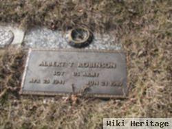 Sgt Albert T Robinson