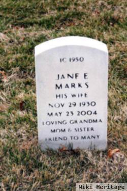 Jane E. Mossop Marks