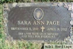 Sara Ann Page