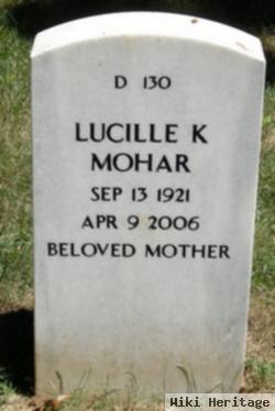 Lucille K Mohar