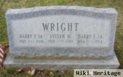 Harry F Wright, Sr