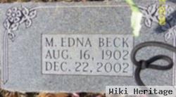 Mary Edna Morris Beck