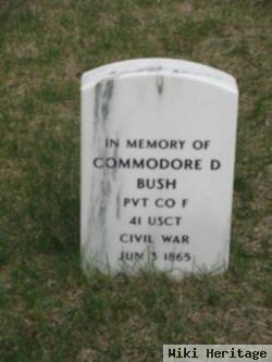 Pvt Commodore D. Bush