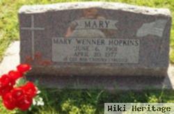 Mary E Wenner Hopkins