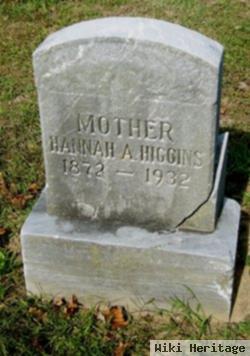 Hannah A Higgins