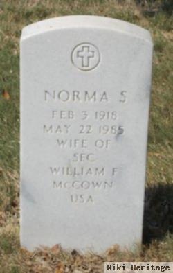 Norma S Mccown