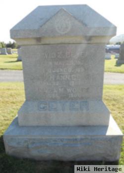 Eliza M. Geyer Wolfe