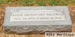 Addie Davenport Baldwin