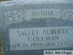 Salley Alberta Coleman