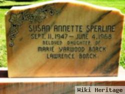 Susan Annette Borck Sperline