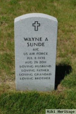 Wayne A Sunde