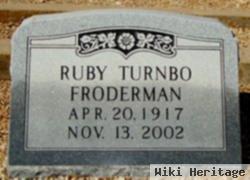 Ruby May Walker-Turnbo Froderman