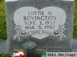 Lottie Mae Stewart Boyington