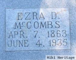 Ezra David Mccombs