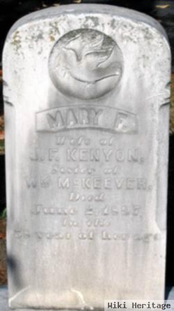 Mary F. Mckeever Kenyon