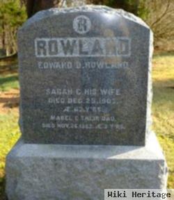 Sarah C. Magee Rowland