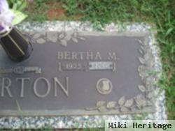 Bertha Mae Gamblin Burton