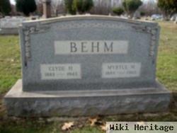 Myrtle W Behm