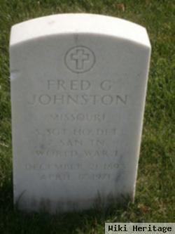 Fred G Johnston