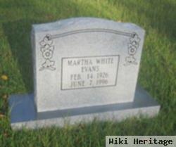 Martha White Evans