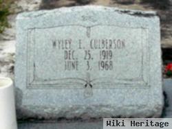 Wyley Emory Culberson