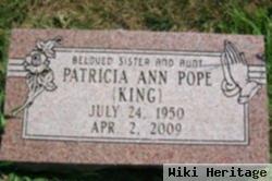 Patricia Ann "pat" King Pope