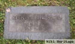 Gertrude "belle" Davis Ramey