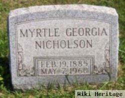 Myrtle Georgia Nicholson