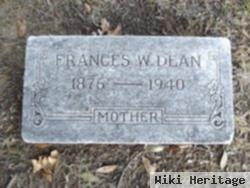 Frances Winfred Dean