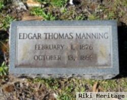 Edgar Thomas Manning