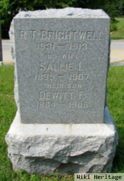 Dewitt Francis "frank" Brightwell