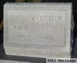 Latty Beatrice Declue Mccutcheon