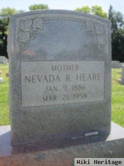 Nevada R. Heare