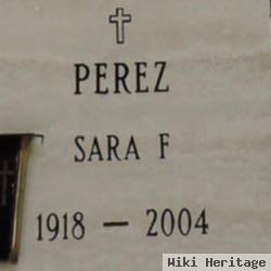 Sara F. Perez