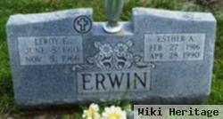 Esther A Erwin