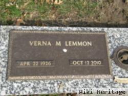 Verna M. Gregory Lemmon