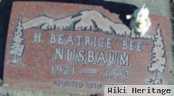 Helen Beatrice "bee" Lantz Nusbaum