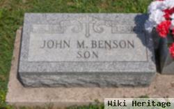 John M. Benson