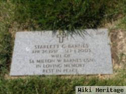 Starlett G Barnes