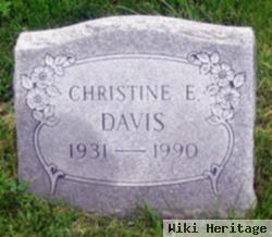 Christine Elizabeth "libby" Davis