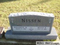 Melvin R Nissen
