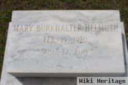 Mary Burkhalter Helmuth