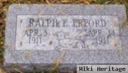 Ralph Eugene Erford