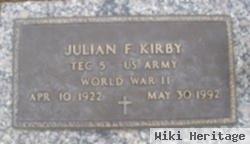 Julian F Kirby