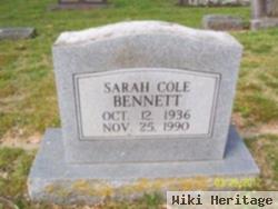 Sarah Cole Bennett