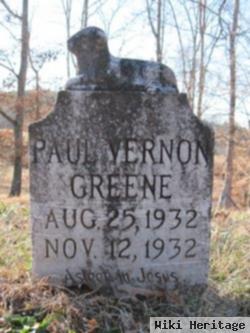 Paul Vernon Greene