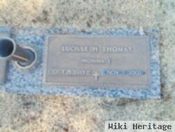 Lucille H "momma T" Stengel Thomas