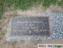 William E Yancey