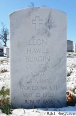 Leon Hawes Burgin