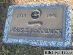 Jesse E Mccormick